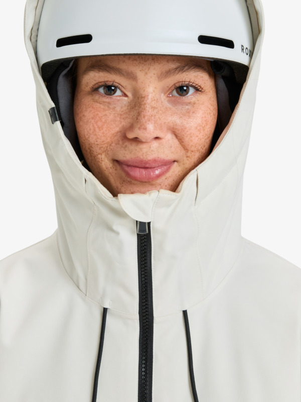 Stated 20K Veste de snow technique Blanc Femme