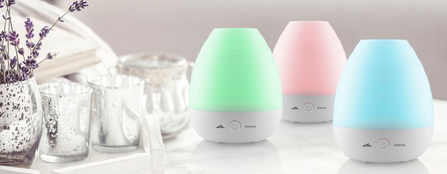 eta Diffuser »ESSENCIO Aroma Diffuser« 0,05 l Wassertank bis 10 m², Ultraschall, automatischer Farbwechsel