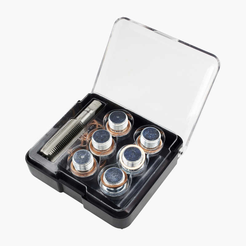 Omgjengingssett oljeplugg, M17 x 1,5 mm