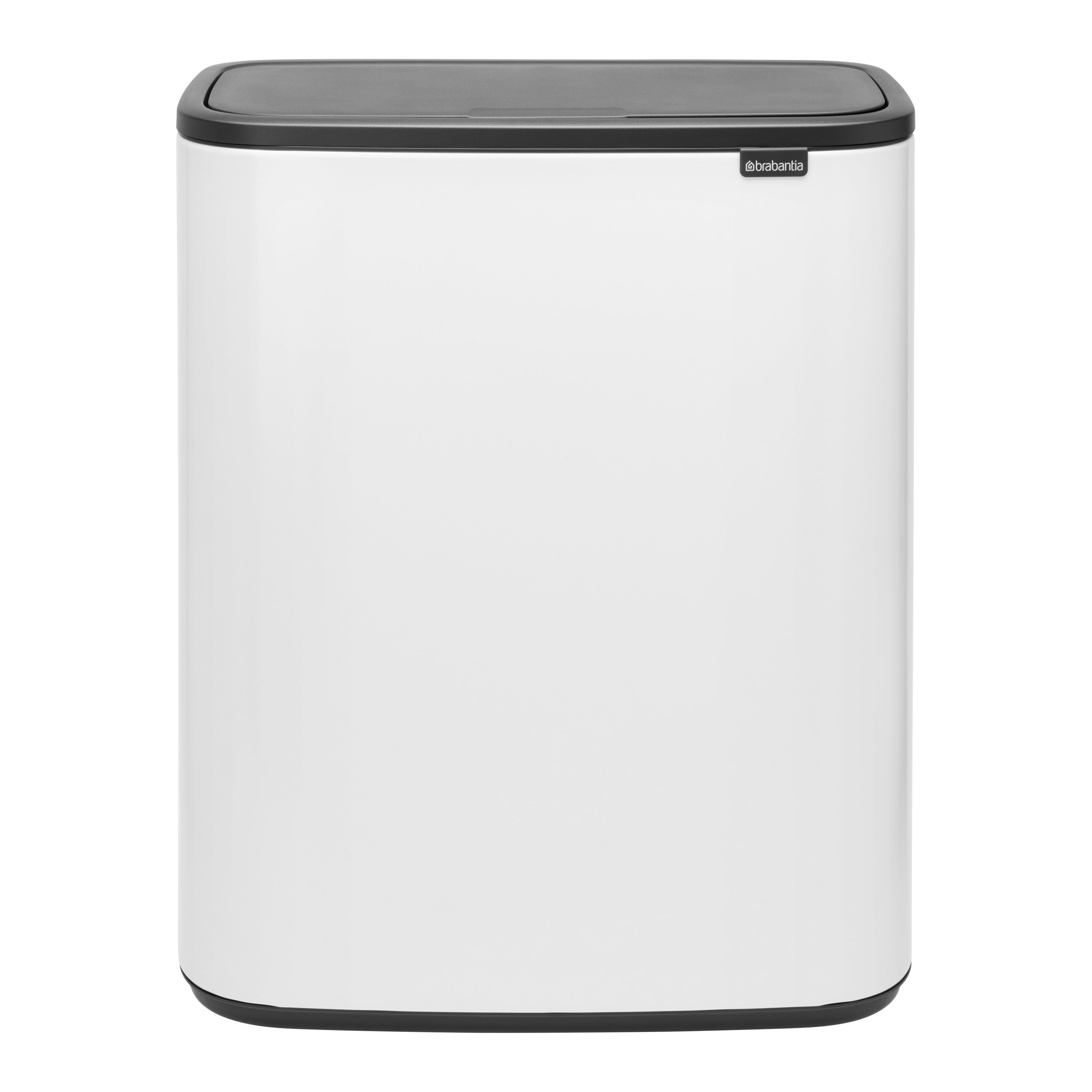 Brabantia Bo Touch Bin Afvalemmer 2 x 30 L - Wit