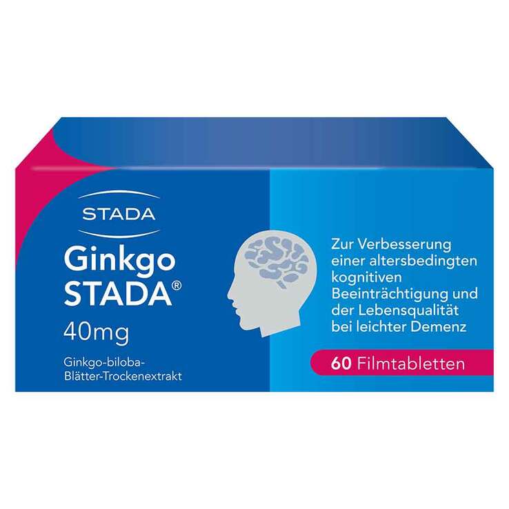 Ginkgo STADA® 40 mg Filmtabletten, 60 St