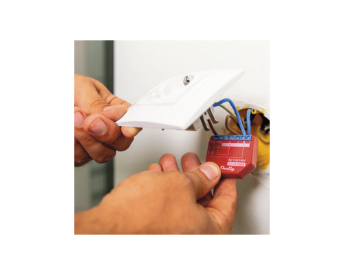 Shelly Plus 1PM verbeterde 1-kanaals wifi-switch - Compatibel met SMART HOME van hornbach