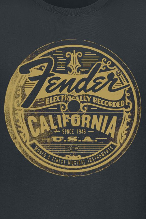 California | Fender T-Shirt Manches courtes