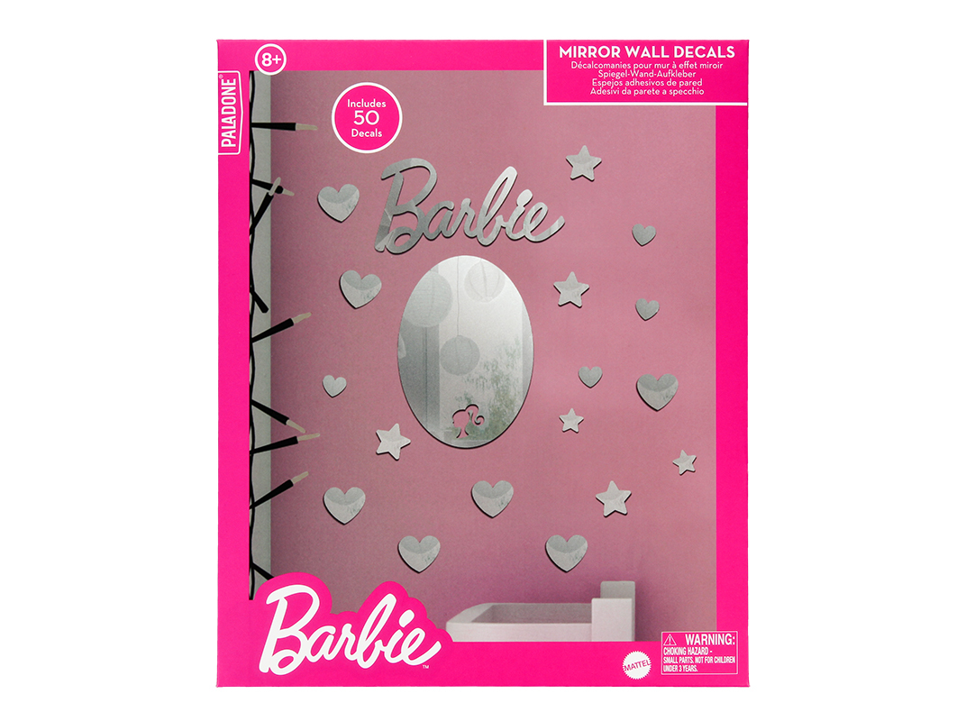 AUTOCOLANTES ESPELHO BARBIE