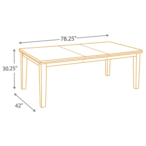 Mesa de jantar extensível, marrom escuro, madeira