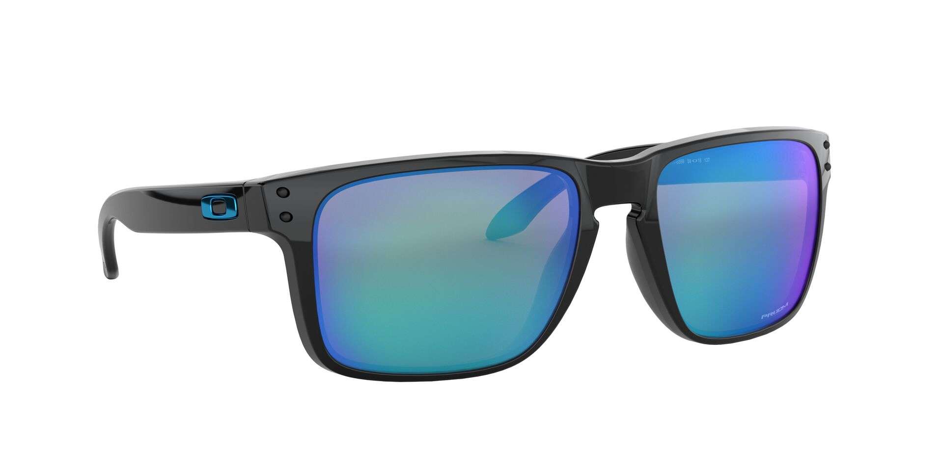 Oakley Holbrook XL Sport Zonnebril Polished Zwart met Prizm Sapphire Lens
