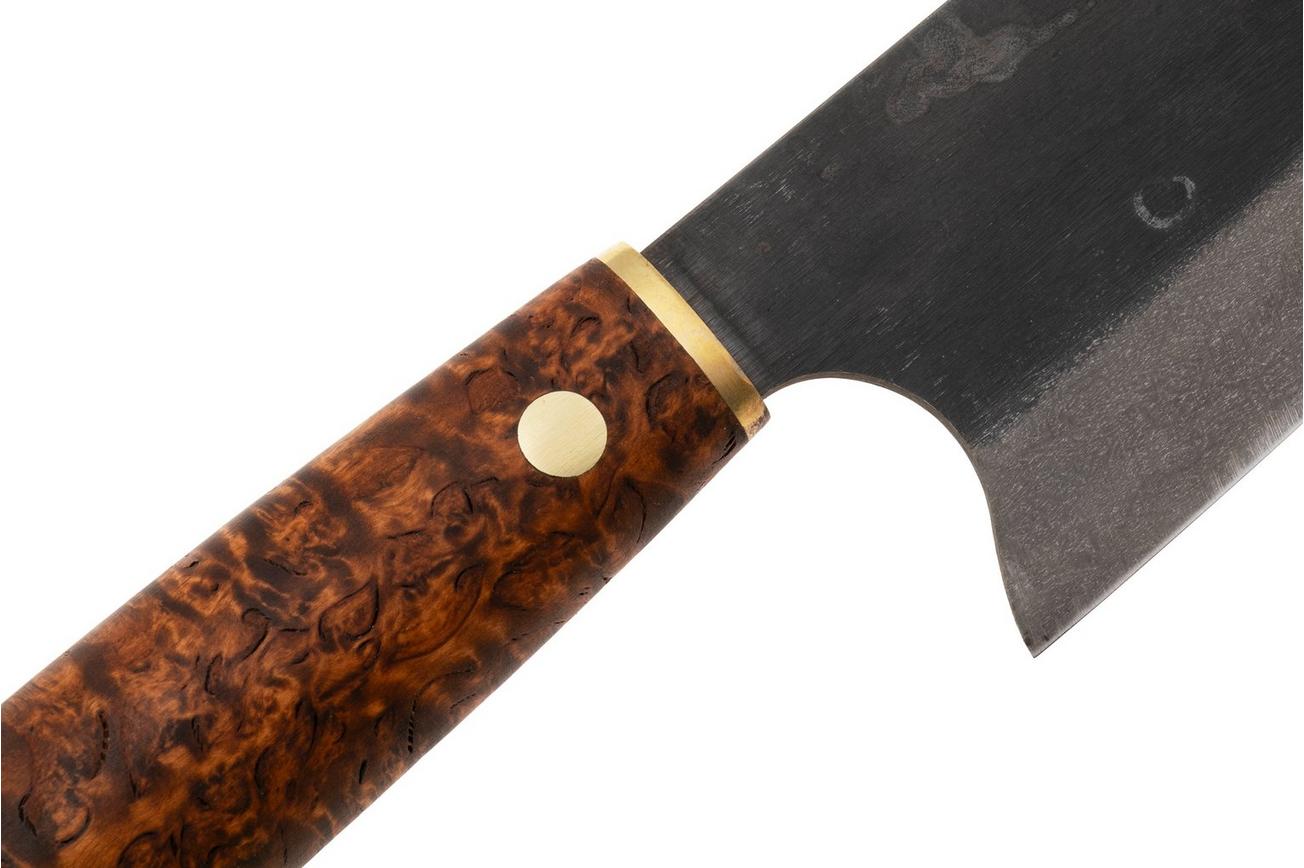 Roselli Gyuto Chef Knife RW770D UHC, Stained Curly Birch, koksmes, 19.5 cm