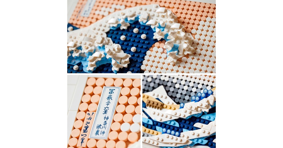 LEGOArt - Hokusai - De grote golf Constructiespeelgoed  (31208)