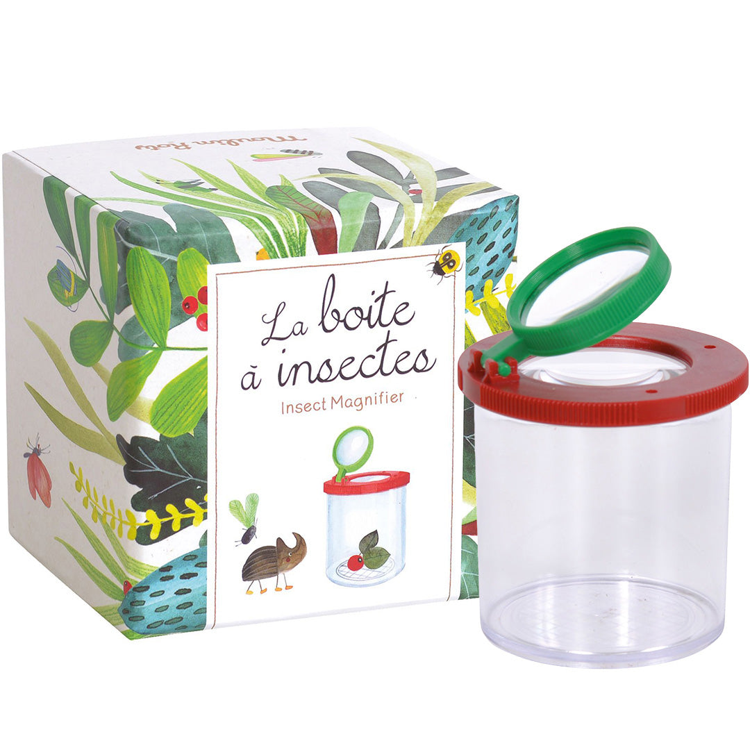 Moulin roty insectendoosje met vergrootglas