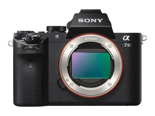 [OUTLET] - Sony a7 II ILCE-7M2 - Digitalkamera - spejlløst - 24.3 MP - Full Frame - 1080p - kun kamerahus - Wi-Fi, NFC - sort