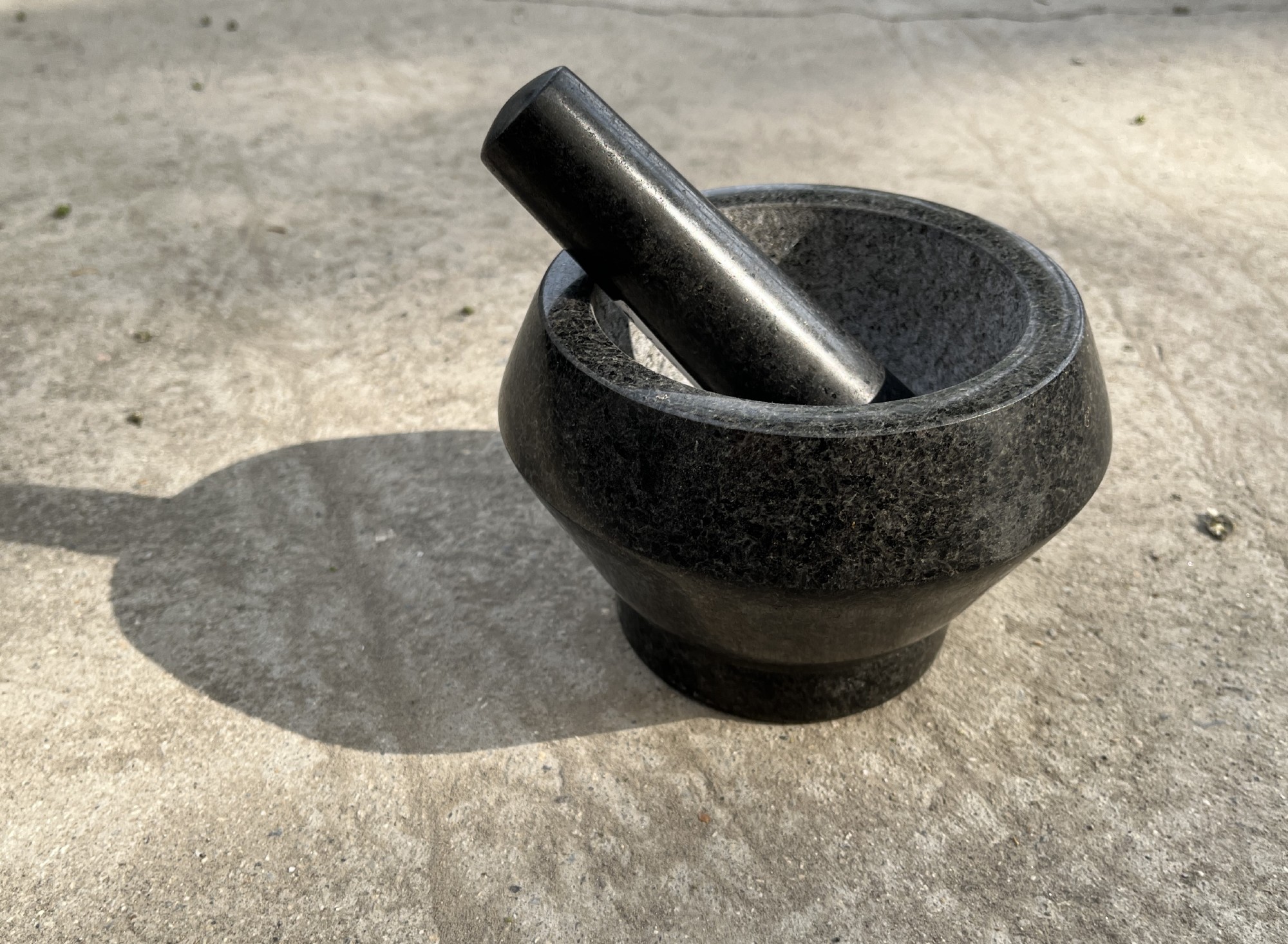 Mörser 'Arkin', aus Granit, Ø 13,5 cm, H 10 cm zu 22,80