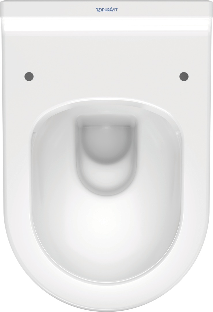 Duravit Starck 3 randloos toilet met softclose zitting en verborgen bevestiging wit glans