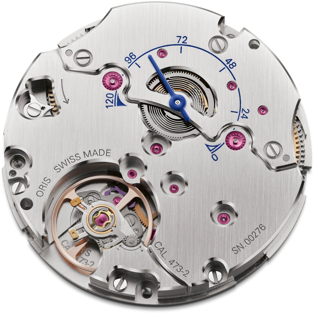 Oris Big Crown Pointer Date Calibre 473 Hellblau