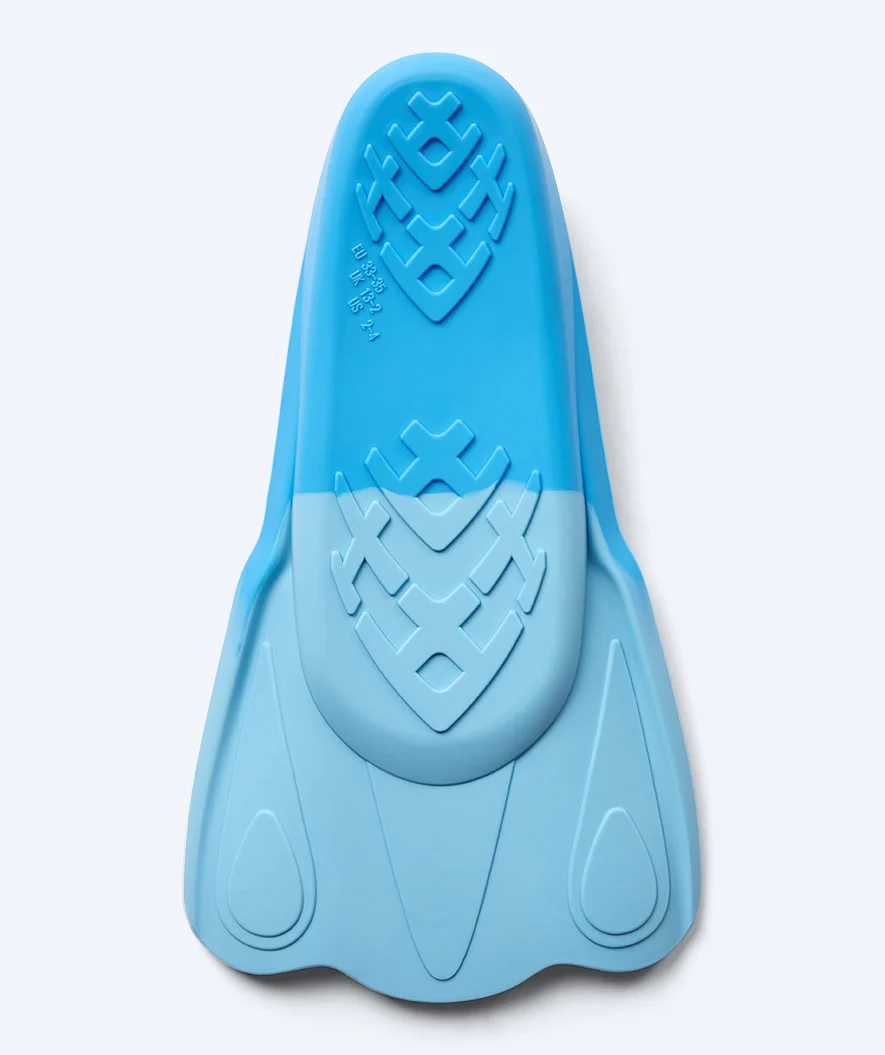 Watery svømmefødder til børn - Leander - Blå