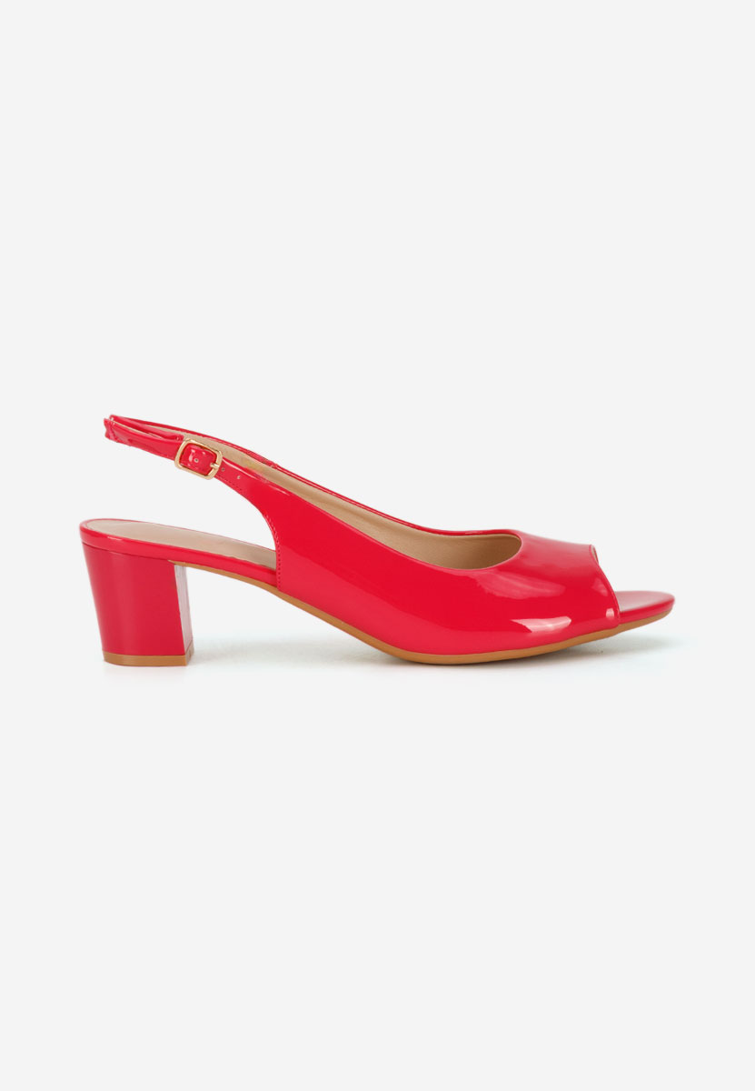 Sandales à talon épais limette Ora fucsia