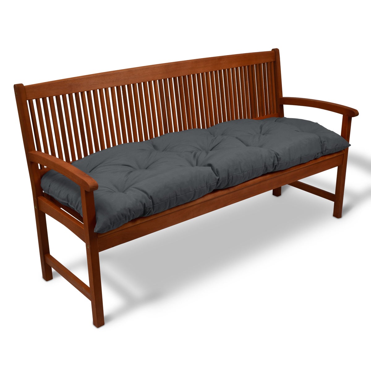 Beautissu Flair BK bankkussen 100x50x8cm grafietgrijs
