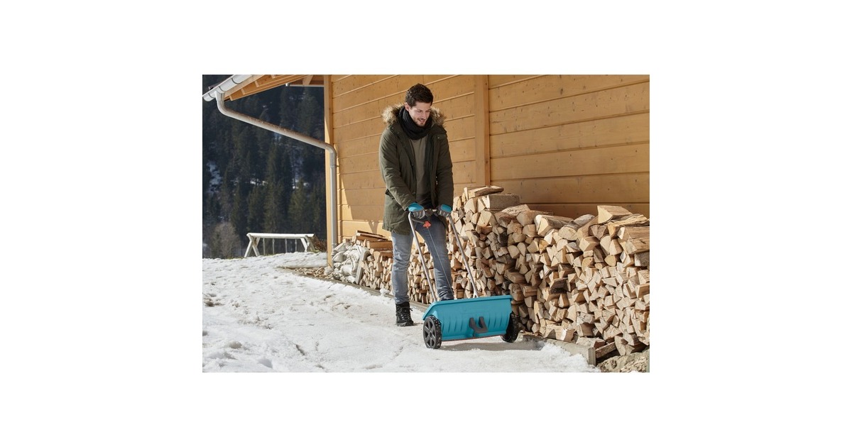 GARDENAStrooiwagen L strooiapparatuur  (Turquoise/zwart, 432-20)
