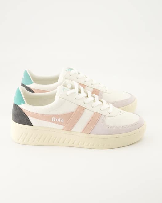 Gola Grandslam Trident Sneaker in Weiß