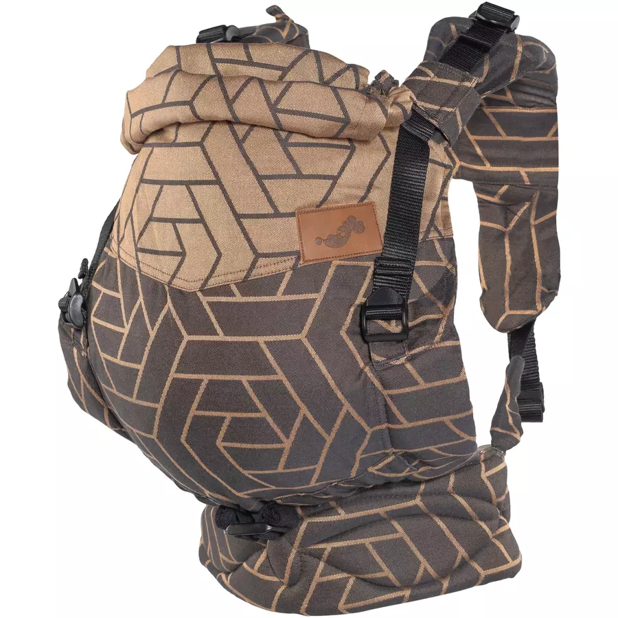 SCHMUSEWOLKE Babytrage Comfort Graphic Copper Modal