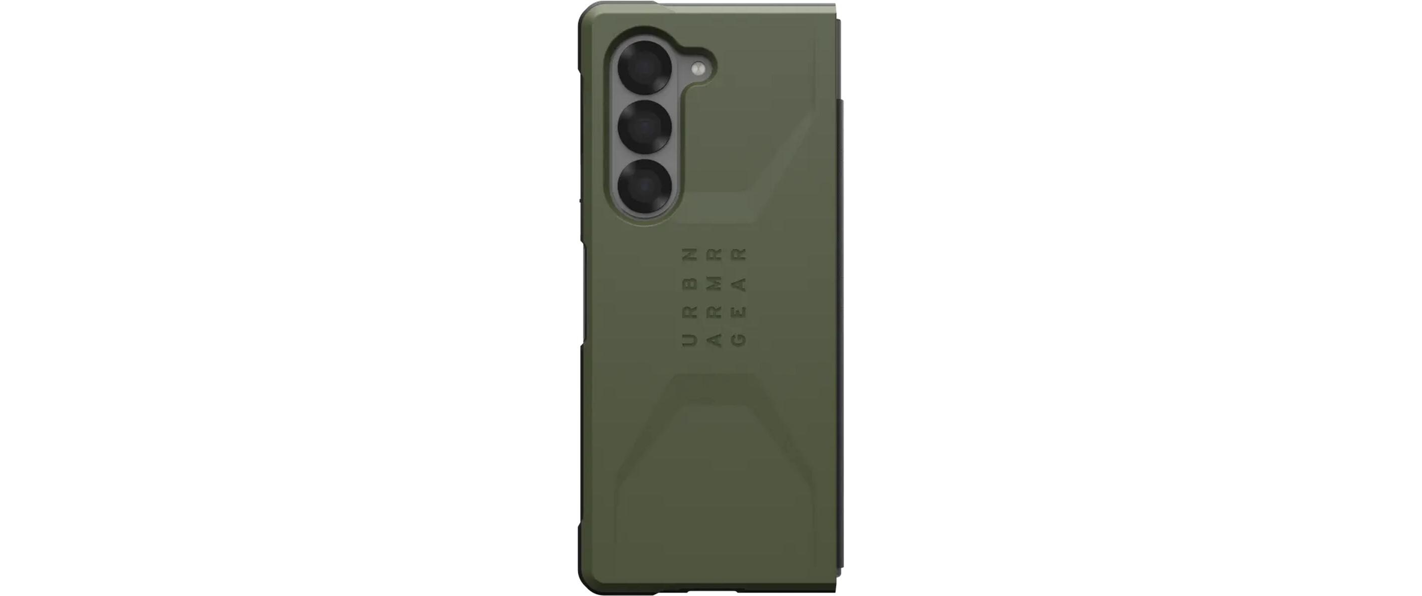 Back Cover Civilian Galaxy Z Fold6 BlackSchutzhülle für das Samsung Galaxy Z Fold6