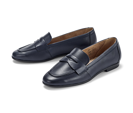 Leder-Loafer