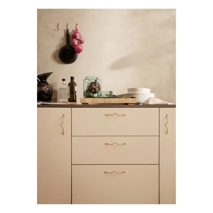 Ferm Living Poignée Curvature | Doré
