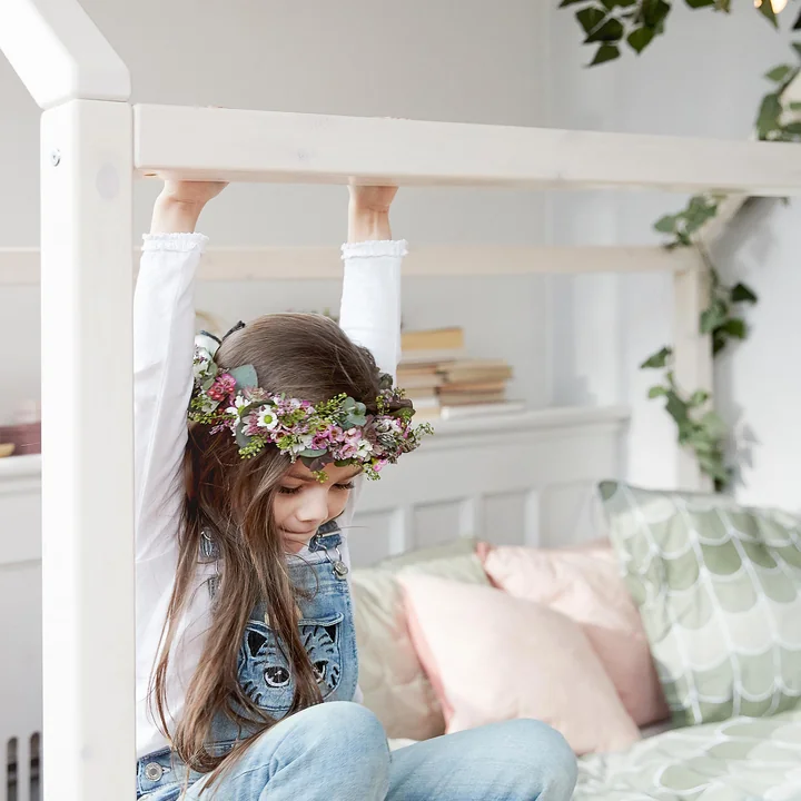 Flexa - Cottage Einzelbett, white washed