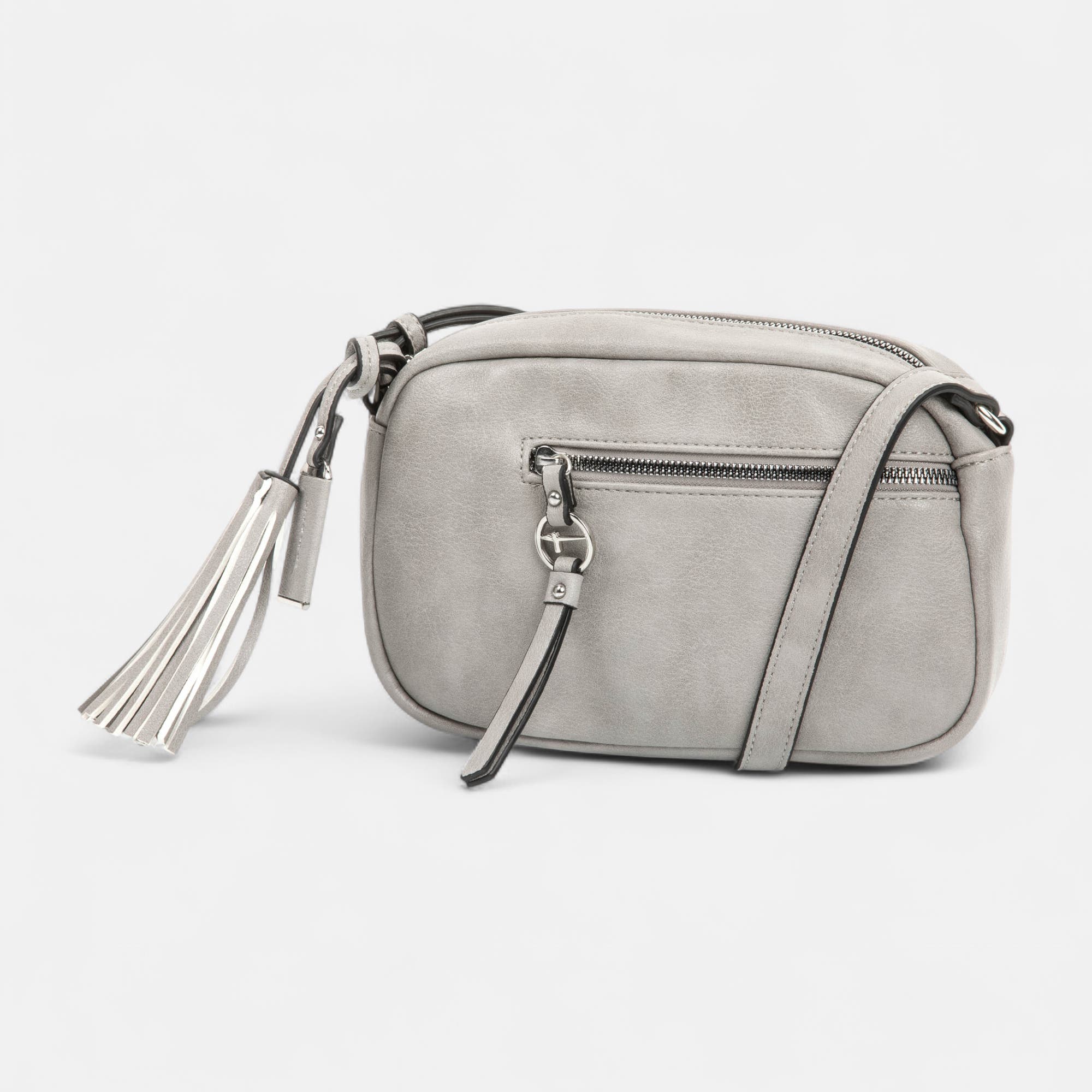 Sac bandoulière gris
