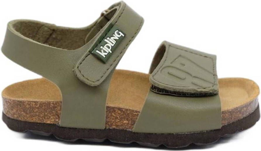 Kipling Guy sandaal kaki Groen Jongens Imitatieleer 31