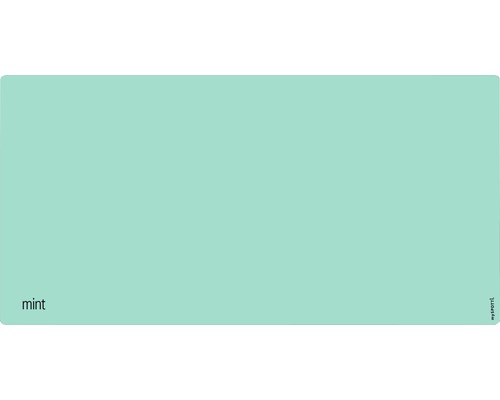 Badkamer achterwand mySPOTTI aqua mint 90x45 cm