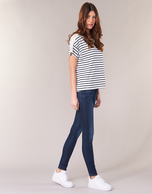 G-Star Raw - MIDGE ZIP MID SKINNY - Neutro
