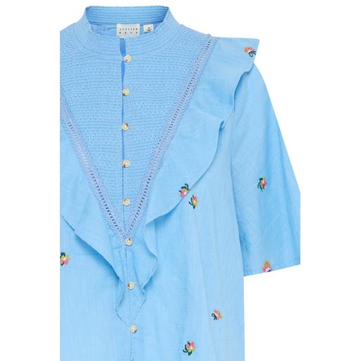 Atelier Rêve Tolouise Bluse, Dusk Blue, 40