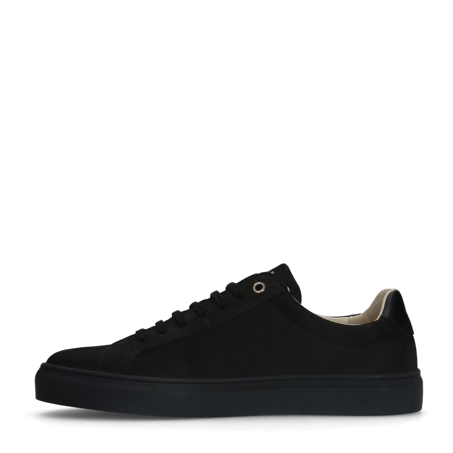 Zwarte nubuck sneakers