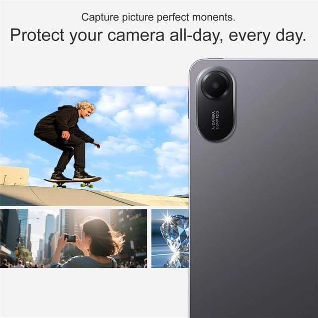 IMAK Til Xiaomi Redmi Pad 2 Hærdet glas kameralinsebeskytter + akryl linsecover