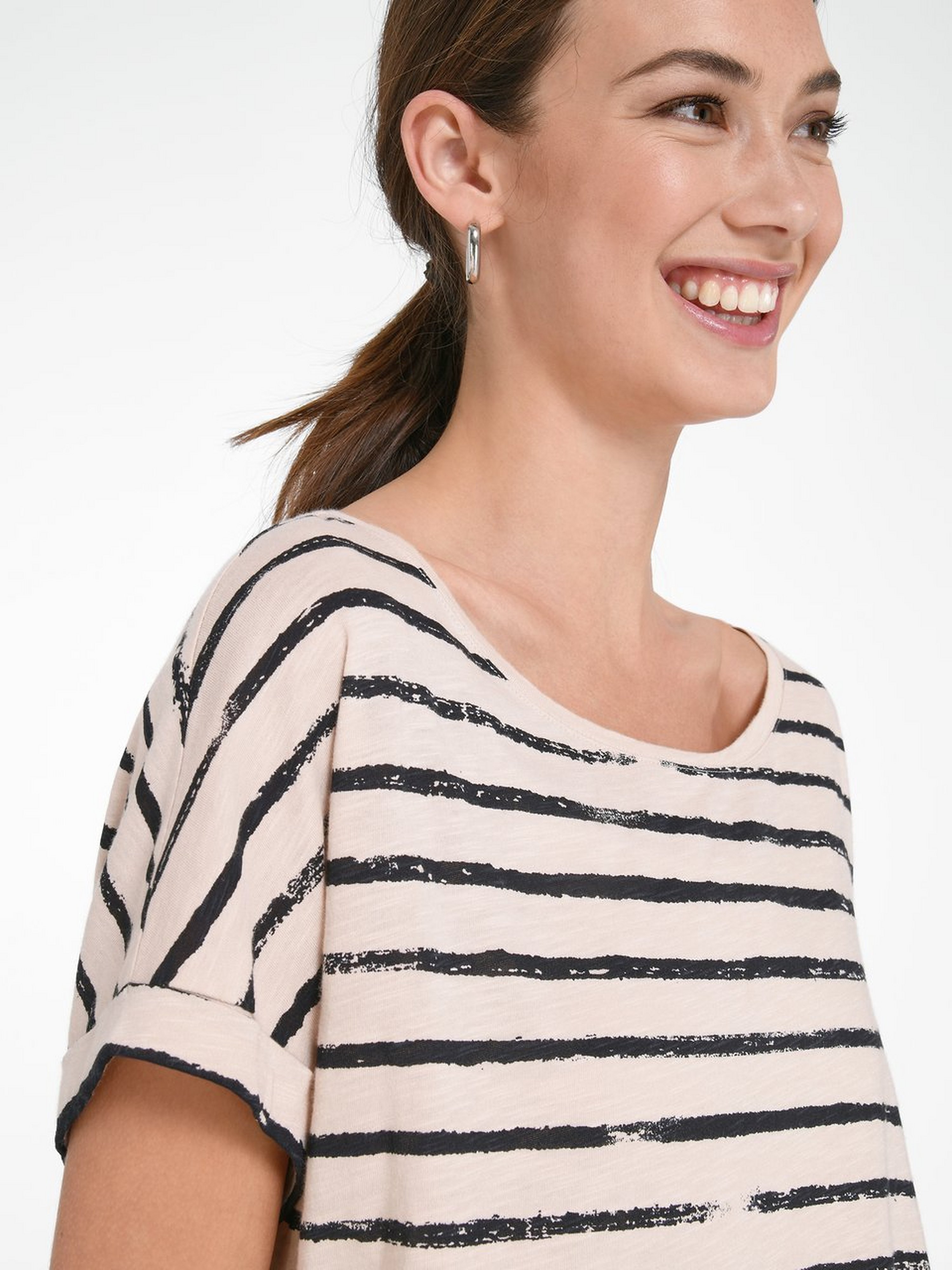 Rundhals-Shirt