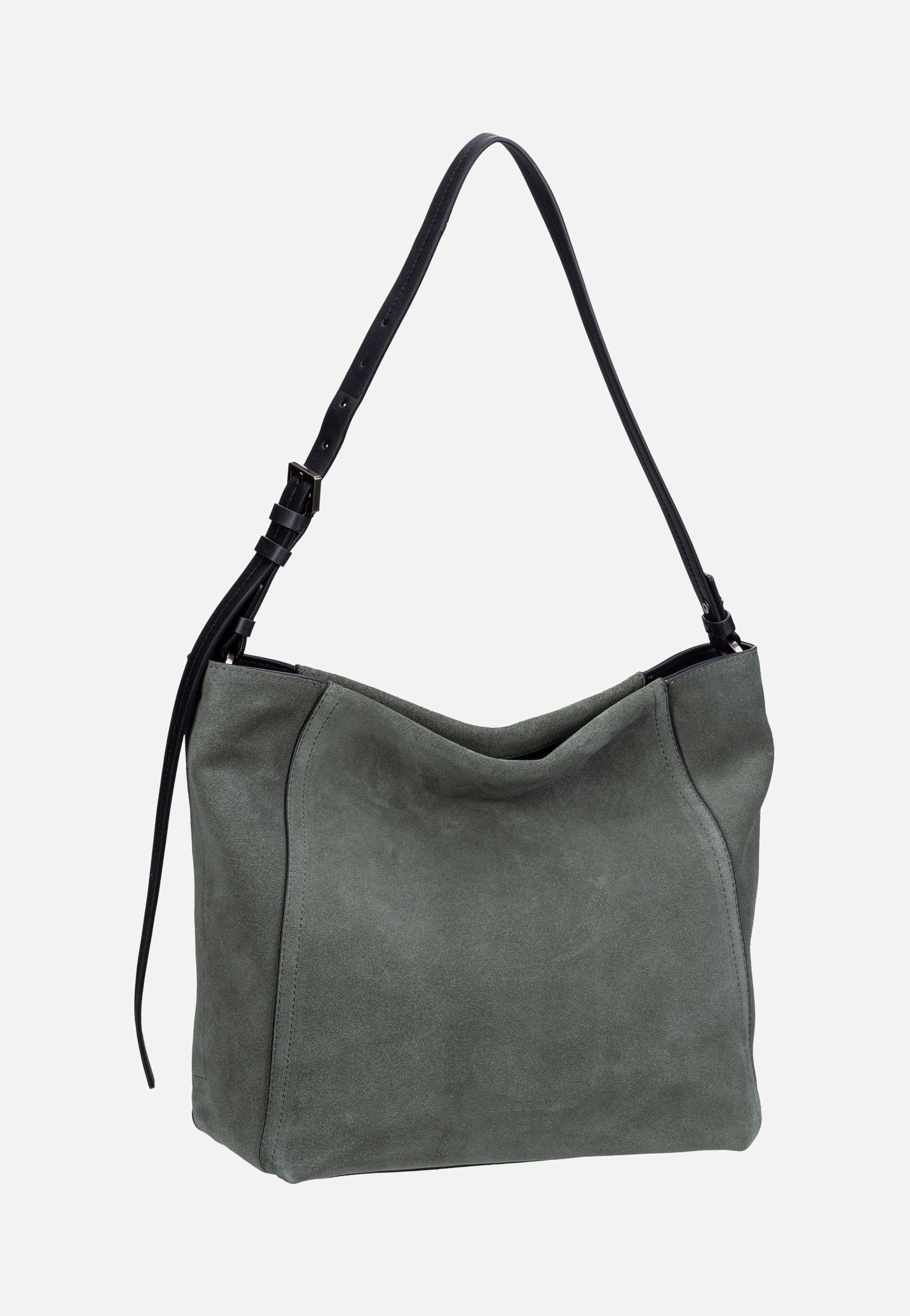 Chudy Suede 2152411 Cypress Green - Hobo Bag