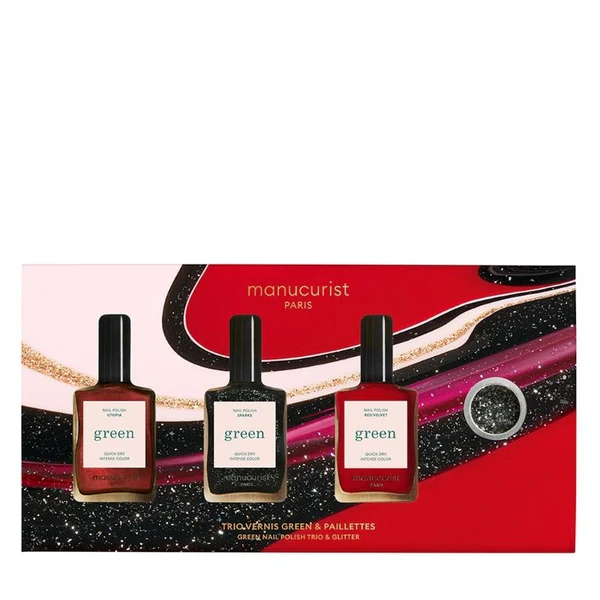 Manucurist Coffret Collection Green 3 vernis Green