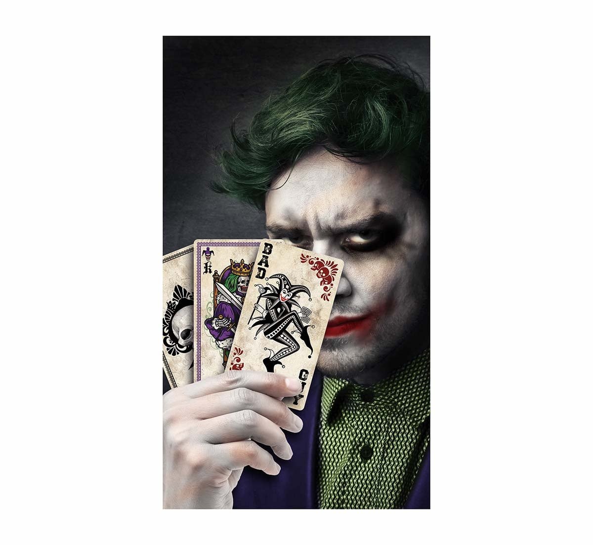 Halloween Kaartspel Joker 20cm