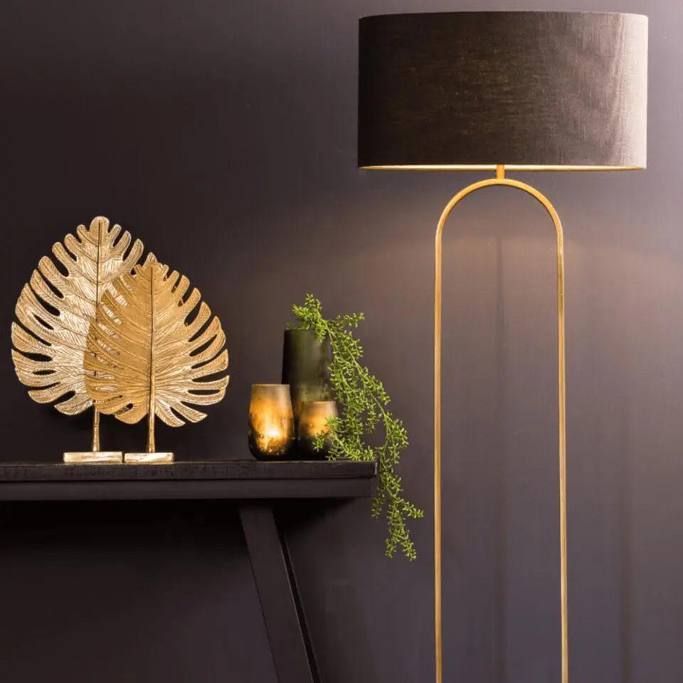 Vloerlamp Jamiri - Antiek Brons - 30x15x142cm