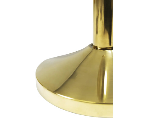 Voet voor afzetpaal Classic roestvrij staal goud Ø 31 cm