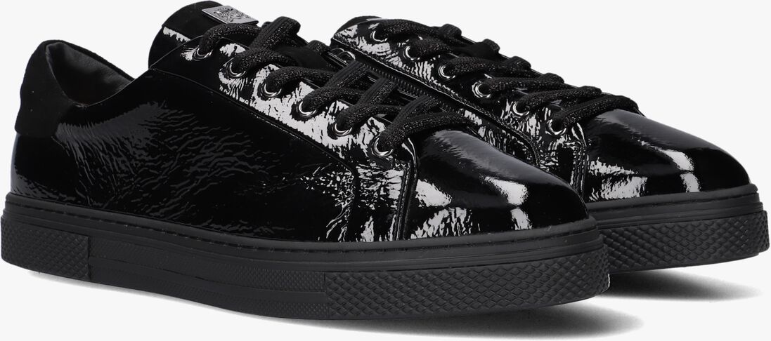 zwarte hassia lage sneakers asti