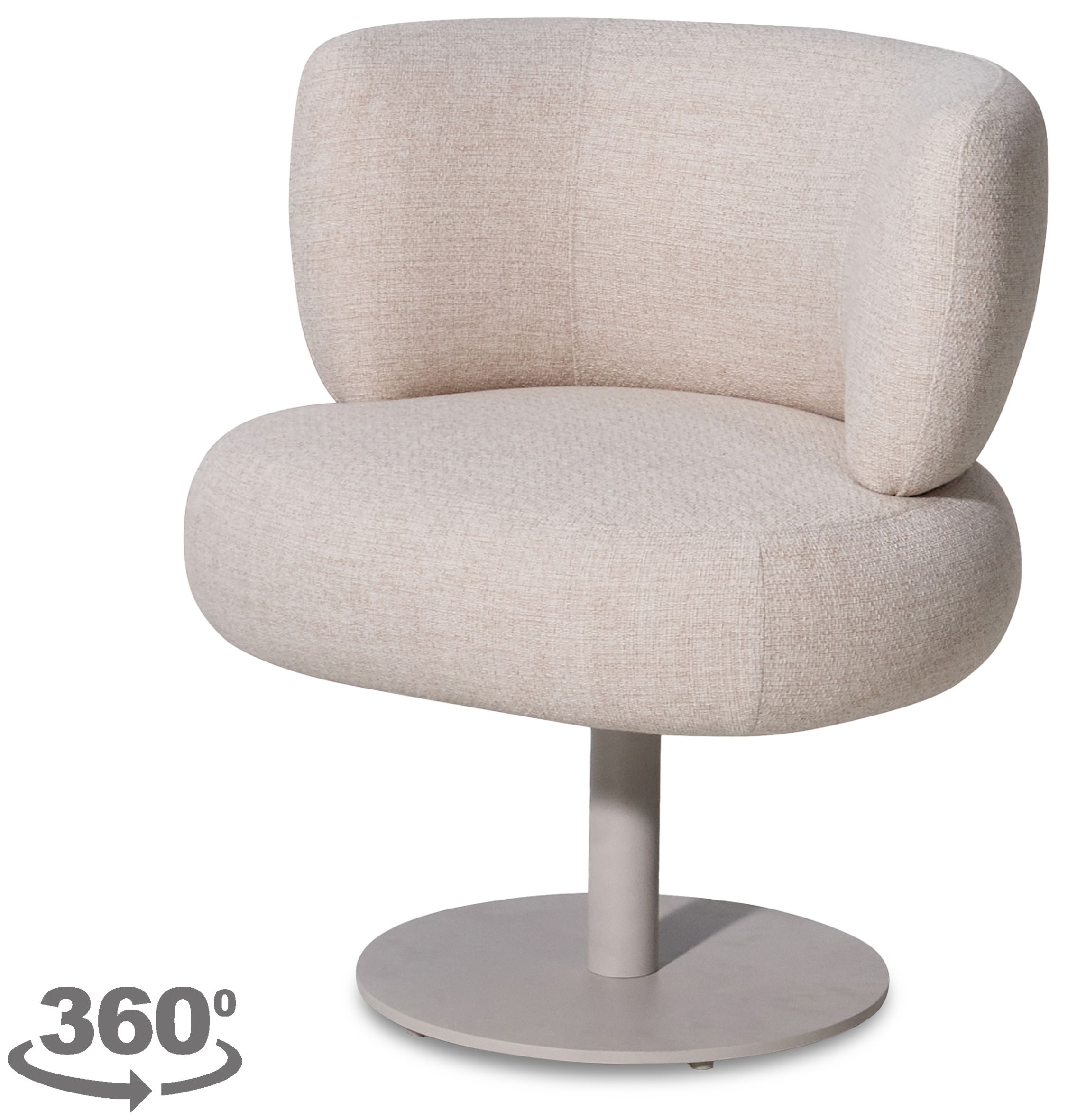 Tuinstoel 8744 Beige Mason B68 x D65 x H78 cm