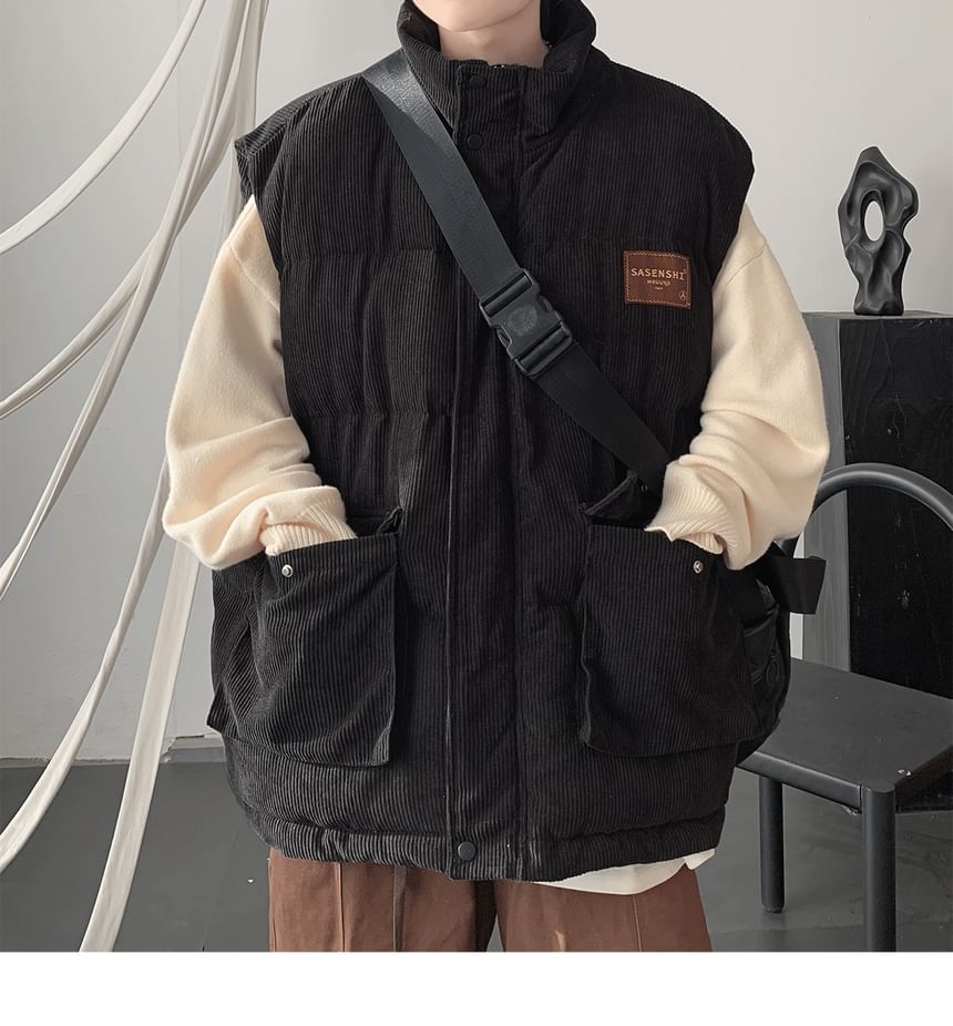 blastealle - Corduroy gewatteerd vest
