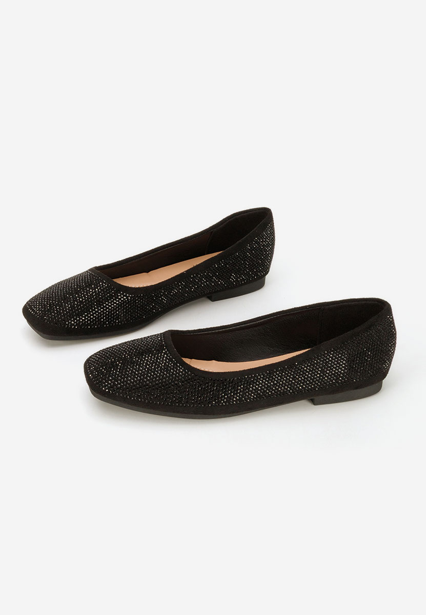 Ballerines élégantes noirs Jeffery