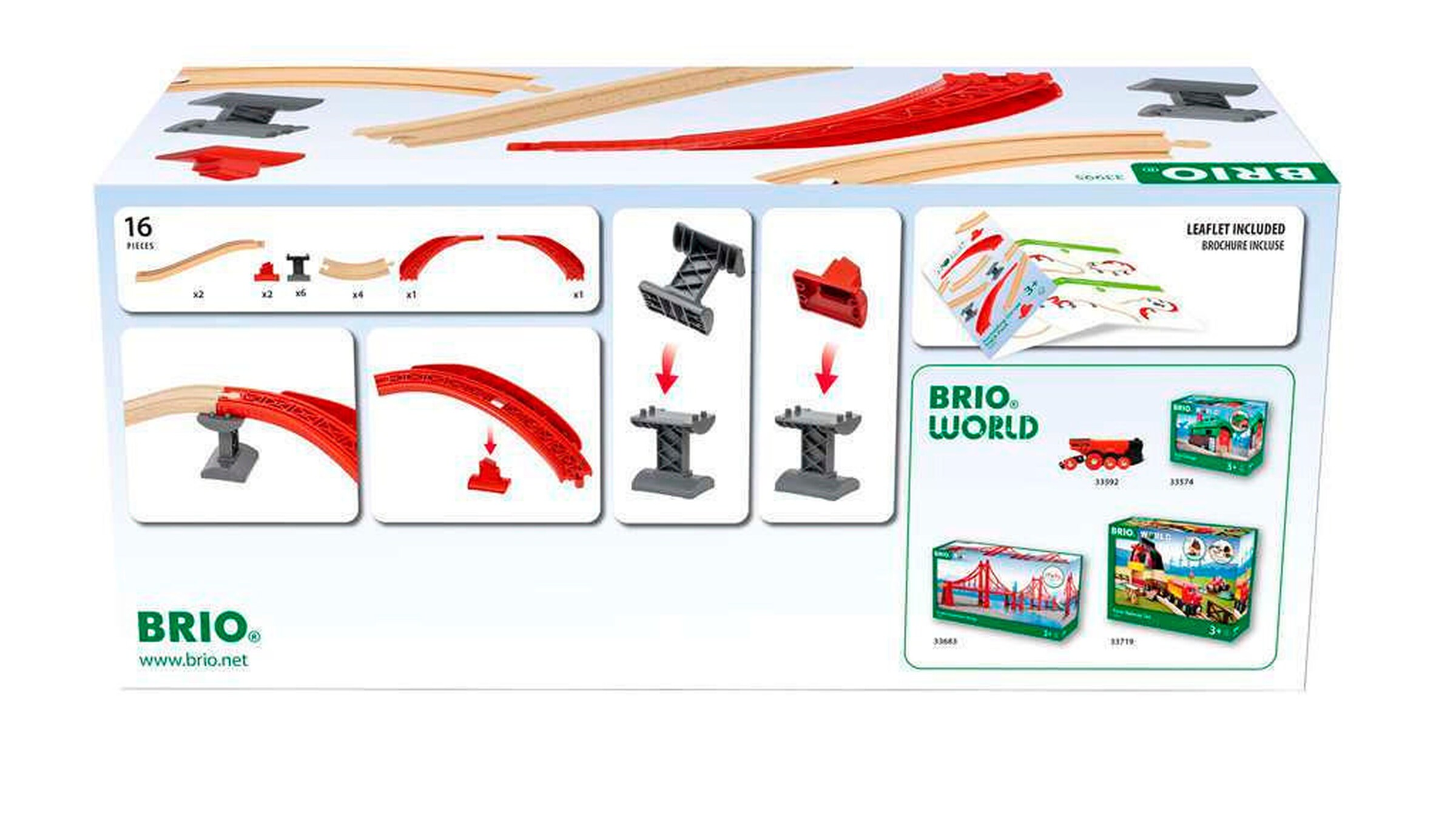 BRIO Schienenpaket Berg und Tal