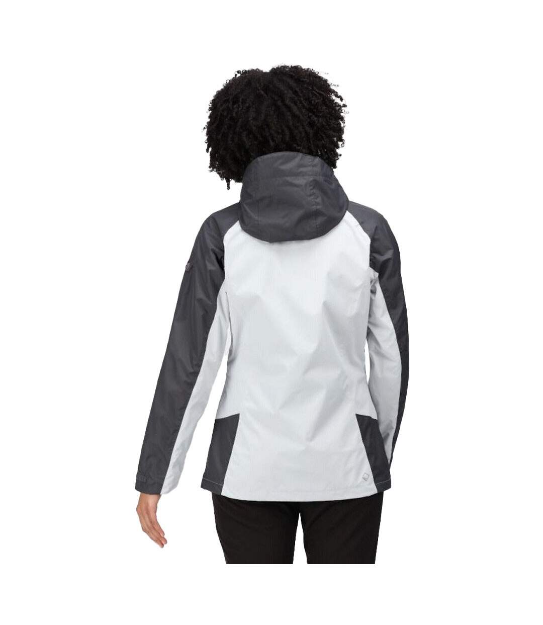 Regatta - Veste imperméable CALDERDALE - Femme (Noir / Gris clair) - UTRG5841