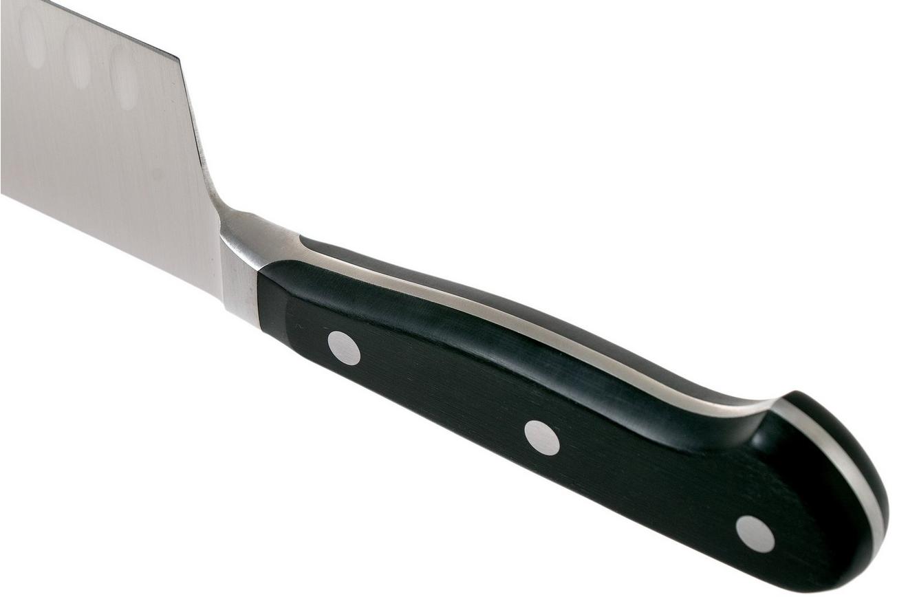 Wüsthof Classic nakiri met kuiltjes 17 cm, 1040132617