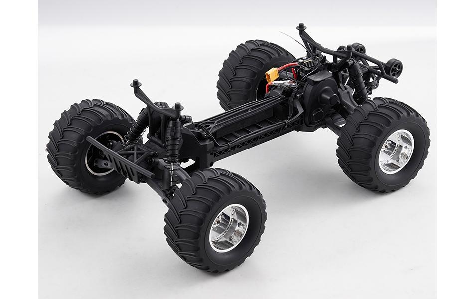 Monster Truck Ford F100, Schwarz RTR, 1:10<br>2WD Off-Road Model mit Brushed Motor