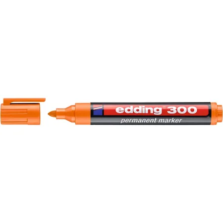 edding 300 Permanentmarker orange, Rundspitze 1,5-3 mm