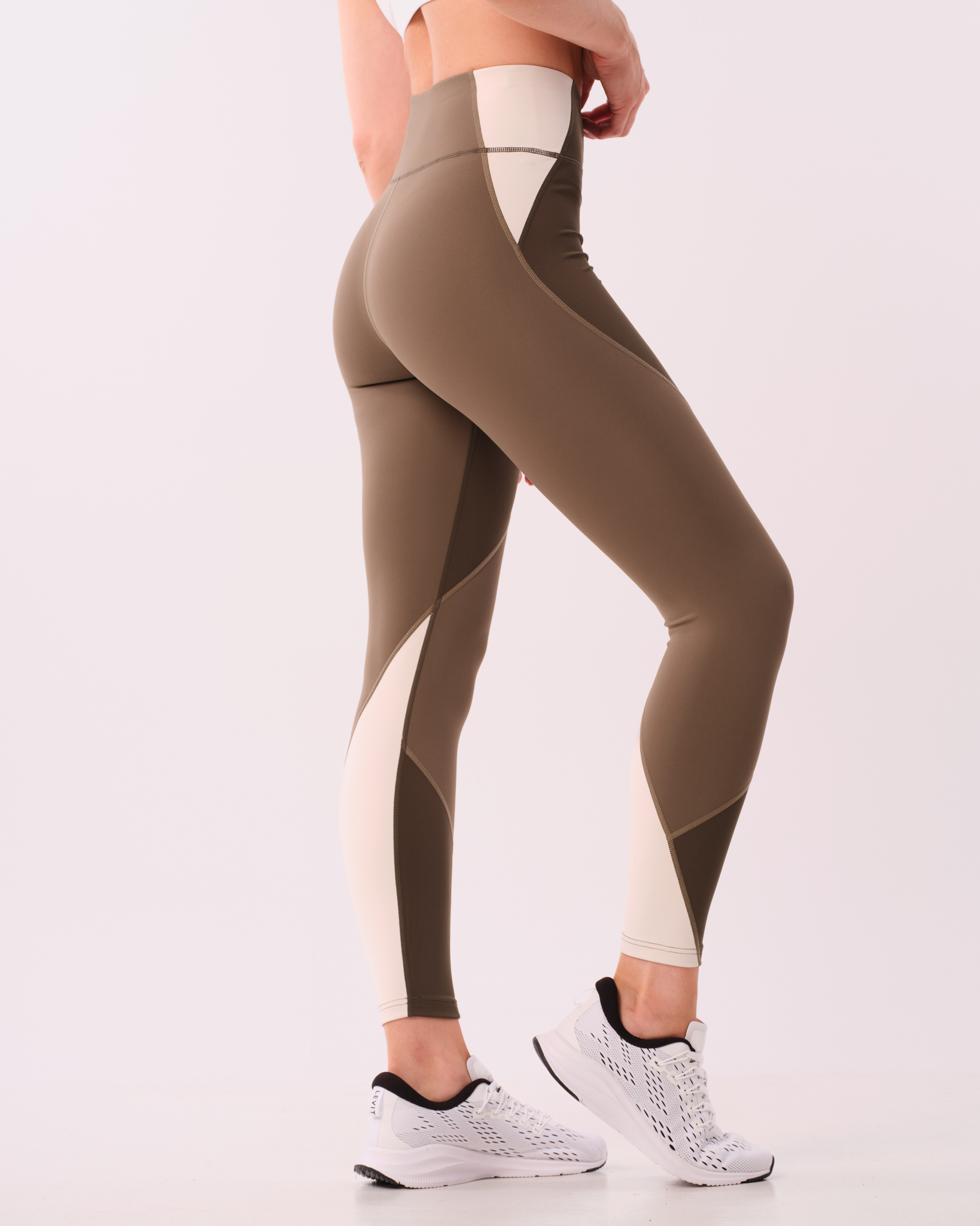 LEVITY Sphere Tights Green Block